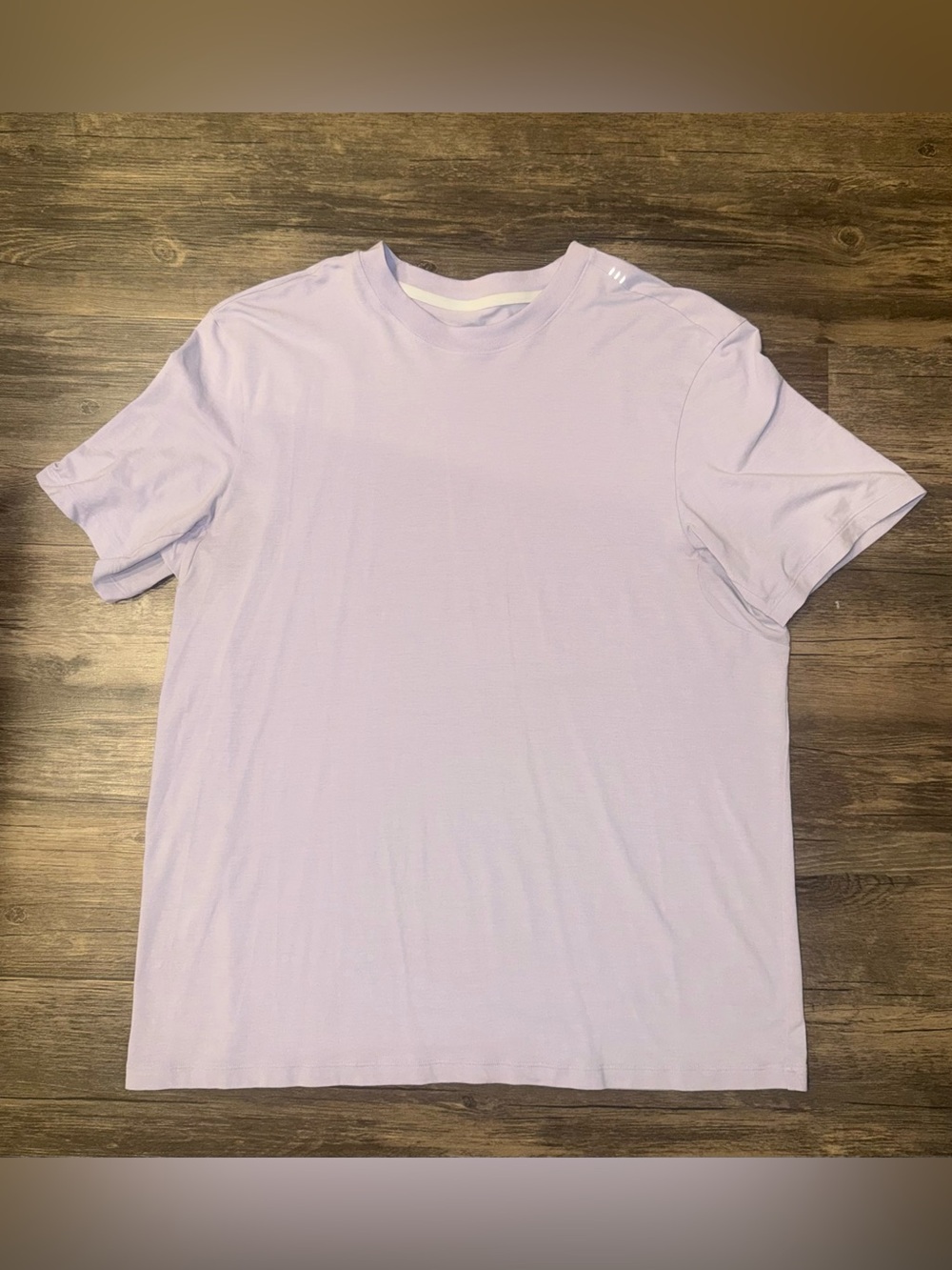 lululemon athletica Men's Light Lavender Crew Neck Tee